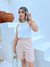 Bermuda Feminina Manu em Alfaiataria com Bolsos Laterais - Natana Stinguel