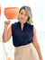 Regata Feminina Paola Alfaiataria de Marrant com Decote - comprar online