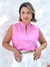 Regata Feminina Paola Alfaiataria de Marrant com Decote na internet