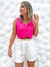 Colete Feminino Narah Pink Frente