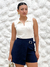 Short Saia Feminino Ludi com Detalhe Assimétrico - loja online