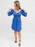 Vestido Feminino Aurélia em Duna com Mangas 3/4 - loja online