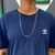 Corrente 3x1 de 2mm - Prata 925