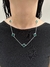 Colar Trevo Mk Verde 5 Pedras - Prata 925 na internet
