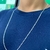 Corrente 3x1 de 2mm - Prata 925 - loja online