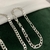 Kit Pulseiras Grumet 5mm e 3x1 de 5mm - Prata 925 - Império MK
