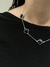 Colar Trevo Mk Preto 5 Pedras - Prata 925 na internet