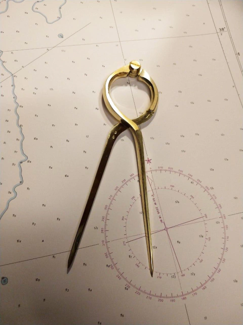 COMPÁS DE PUNTA SECA