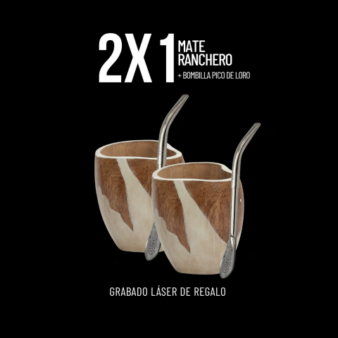 2X1 RANCHERO + BOMBILLA PICO DE LORO