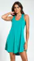 VESTIDO LASTEX | VERDE JADE