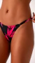 CALCINHA BIQUINI DAIANA | PINK LEAVES - Moda Praia é Wamp - Biquínis, Maiôs e Bodies com Estampas Exclusivas