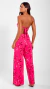 CALÇA PANTALONA LUCIANA | PINK FLOWER - comprar online