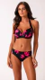 CALCINHA BIQUINI SUNKINI SANDRA | PINK LEAVES
