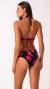 CALCINHA BIQUINI SUNKINI SANDRA | PINK LEAVES - comprar online
