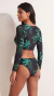 CROPPED MANGA LONGA | GIARDINO VERDI - comprar online