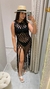 Vestido Macrame Preto