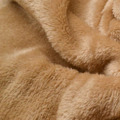 CORDERITO DE MICROFIBRA BEIGE POR KILO - comprar online