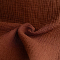 Gasa de algodón Baby Cotton marrón por metro - comprar online