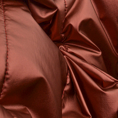 Matelase baston sire satinado terracota por metro - Crisa Telas