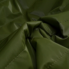 Matelase bastón sire pu microfibra verde por metro - comprar online