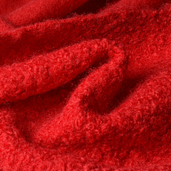 PAÑO BOUCLÉ ROJO - comprar online