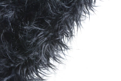 PIEL PELO LARGO NEGRO - comprar online