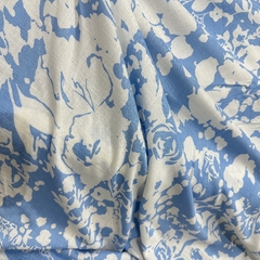 LINO CON LYCRA ESTAMPADO por metro - comprar online