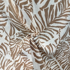 LINO CON LYCRA ESTAMPADO por metro