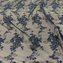 TUL CON LUREX AZUL
