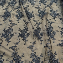 TUL CON LUREX AZUL - comprar online