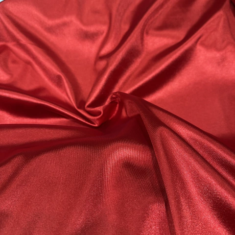 lycra satén de punto rojo por kilo