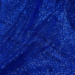 TUL FULL GLITTER AZUL - Crisa Telas