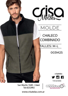 MOLDE CHALECO COMBINADO