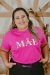Camiseta Feminina Mãe I Love You | T-shirt de Algodão Plus size - comprar online