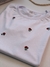 T-shirt Tradicional Rosas poá - Branco | Camiseta de Algodão Plus size - comprar online