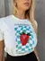 Camiseta Morango Summer Vibes | T-shirt Tradicional de Algodão Plus size - Panda T-shirt | Camisetas Femininas Plus Size