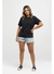 T-shirt Estonada Básica | Plus Size - Panda T-shirt | Camisetas Femininas Plus Size