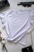 Muscle Tee Manga Fru Fru Branco | Regata de Algodão Plus size - comprar online
