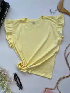 Muscle Tee Manga Fru Fru Manteiga | Regata de Algodão Plus size