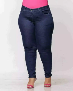 Calça Jeans Cigarrete Dulce Azul Feminina Plus Size - comprar online