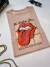 Camiseta Feminina The Rolling Stones | T-shirt de Algodão Plus size - loja online