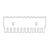 PENTE HORIZONTAL, 12 AMOSTRAS, 1,0 MM DE ESPESSURA, PARA CUBA HORIZONTAL MARCA CLEAVER SCIENTIFIC MODELOS MSMIDI7, MSMIDI10 E MSMIDIDUO – CÓDIGO MS10-12-1