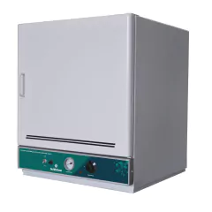 ESTUFA ESTERILIZAÇÃO SECAGEM ANALÓGICA, TEMPERATURA REGULÁVEL DE 50ºC A 250ºC, VOLUME 336L, CÂMARA INTERNA PINTADA COM TINTA ALUMÍNIO MEDINDO 80CM X 60CM X 70CM, TERMOSTATO ELETROMECÂNICO - MODELO SSA/336L