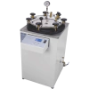 AUTOCLAVE VERTICAL DIGITAL CAPACIDADE 300 LITROS TAMPA EM AÇO INOX CÂMARA INTERNA MEDINDO 60 CM DIAMETRO X 110 CM ALTURA EQUIPADO COM MANÔMETRO E 3 CESTOS - MODELO: AV-300-PLUS