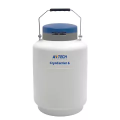 CONTAINER NITROGÊNIO EM FASE DE VAPOR/DRY SHIPPER 6L P/ 100 MICROTUBOS CRIOGÊNICOS 2ML TRANSP AÉREO NORMAS IATA