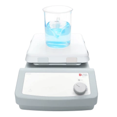 AGITADOR MAGNÉTICO ANALÓGICO, CAPACIDADE PARA AGITAR 10L (H2O), PLATAFORMA EM CERÂMICA MEDINDO 184MM X 184MM MODELO MS7-S