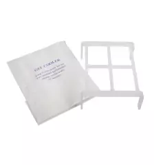 PACOTE DE RESFRIAMENTO E PLATAFORMA, PARA USO COM A CUBA DE ELETROFORESE HORIZONTAL, TAMANHOS 7X7CM E 7X10CM, MODELOS MSMIDI7, MSMIDI10 E MSMIDIDUO DA CLEAVER SCIENTIFIC – CÓDIGO MSMIDICP