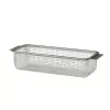 CESTA DE AÇO INOXIDÁVEL 170X60X50MM MALHA 4X4 CARGA MÁX. 1KG PARA BANHO ULTRASSÔNICO RK 31/H, DT 31/H