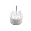 ADAPTADOR REDONDO PARA 12 TUBOS EPPENDORF DE 2 ML (Ø 61/11x38,5mm) PARA CAÇAPA 13174,13178C E ROTOR 12177,12786