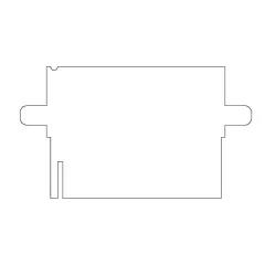 PENTE VERTICAL, 01 AMOSTRA, 01 MARCADOR, 1,0 MM DE ESPESSURA, PARA CUBA VERTICAL MARCA CLEAVER SCIENTIFIC MODELOS CVS10DSYS, CVS10D, CVS10PRE E CVS10DSYS-CU – CÓDIGO VS10-1-1